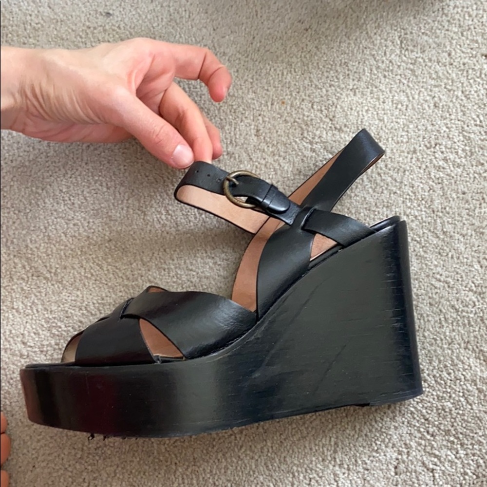 Scorah Pattullo Platform Wedge Sandals